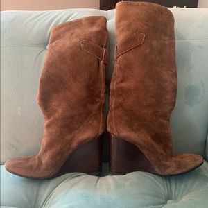 Balenciaga suede boots size 36